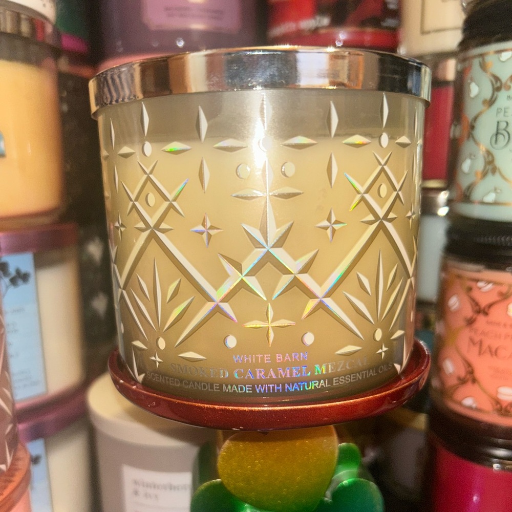 Bath and Body Works Smoked Caramel Mezcal 3 Wick Candle